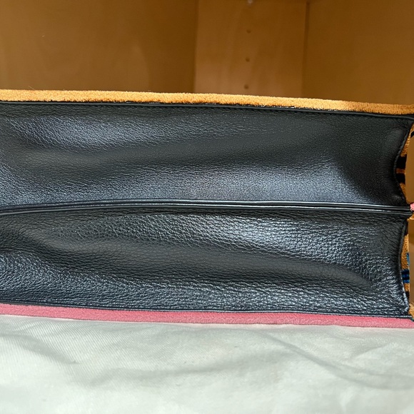 FENDI 
Velvet Vitello Dolce Fun Fair Kan I Shoulder Bag Tobacco Multicolor Black - Picture 11 of 11